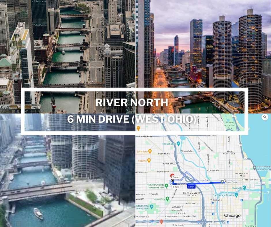 Stylish 2Br Urban Retreat In River West Chicago Ngoại thất bức ảnh
